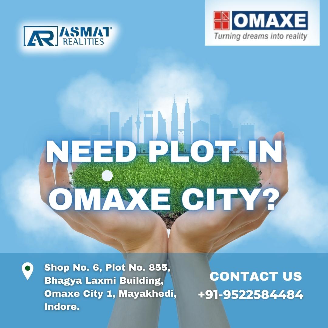 Property Broker For Omaxe City Plot in Indore